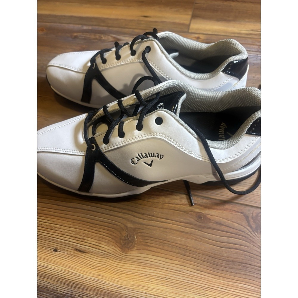 Callaway womens Golf Shoes Size 8 W479-12 White And Black NEW